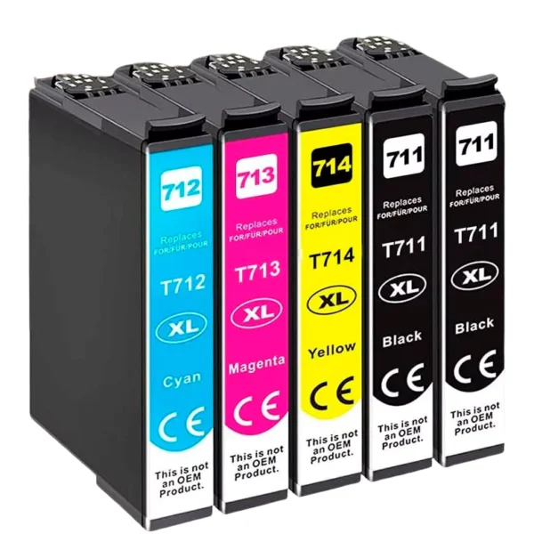 Tinteiros Epson T0711 T0712 T0713 T0714 Compatíveis