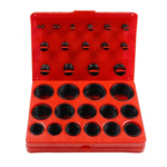 Kit de Anilhas O-Ring Tipo A – 382 Peças | 30 Tamanhos | Vedação Profissional