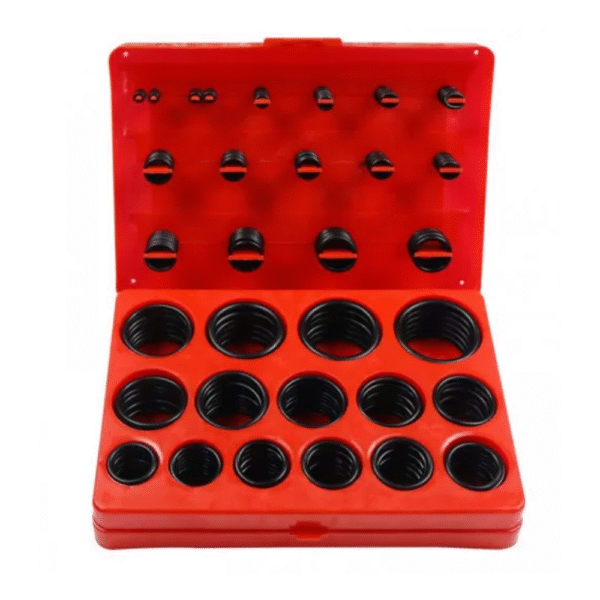 Kit de Anilhas O-Ring Tipo A – 382 Peças | 30 Tamanhos | Vedação Profissional