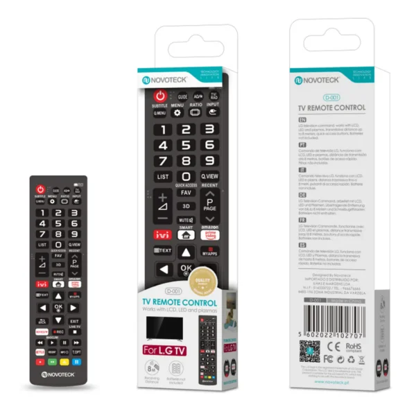 Comando Tv LG D-001