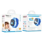 Smartwatch infantil Hoco 1,44" 2G com função de conversação Y100 Azul - Image 4