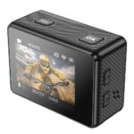 Câmera esportiva Hoco com dois displays 1,3" + 2" 4K/30fps DV101 preta - Image 4