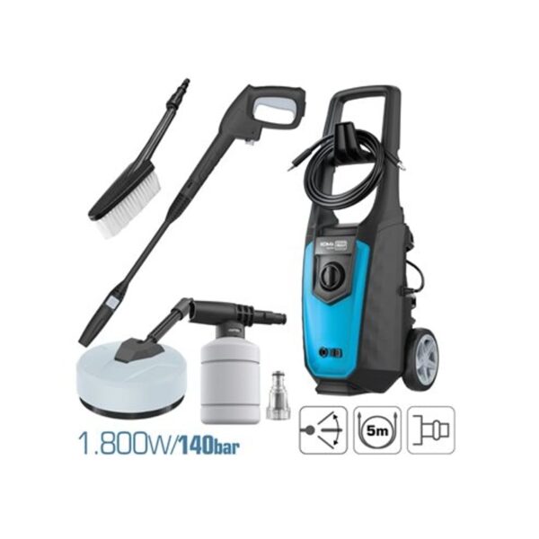 Lavadora De Alta Pressão Komatools 1800w 150 Bar Koma Tools