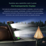 Oukitel G5 4 GB/128 GB com luz de acampamento, Preto Rugged - Image 5