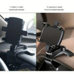 Suporte de Celular Giratório 360° para Carro – Universal para Painel - Image 4