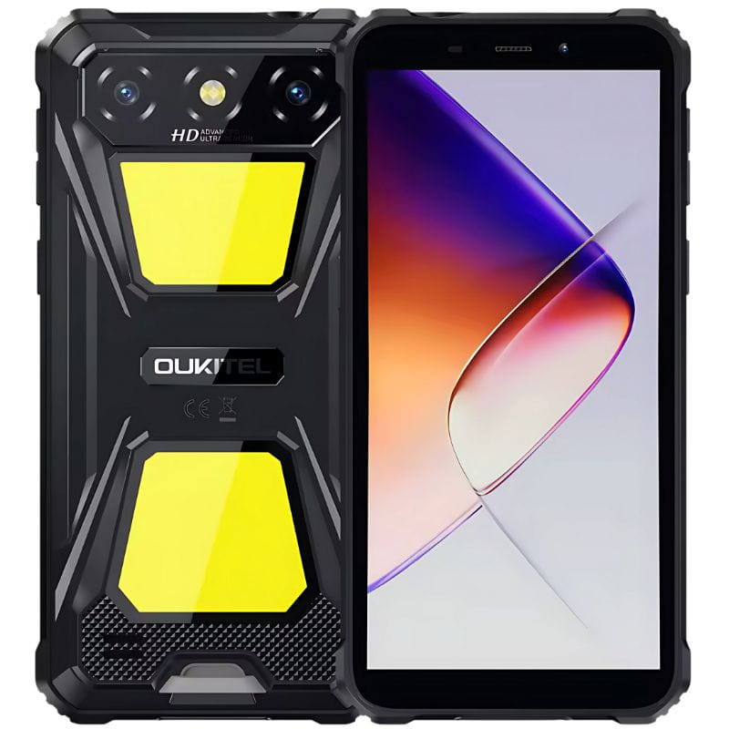 oukitel-g5-4gb-64gb-negro-rugged-1_l Oukitel G5 4 GB/128 GB com luz de acampamento, Preto Rugged - Image 1
