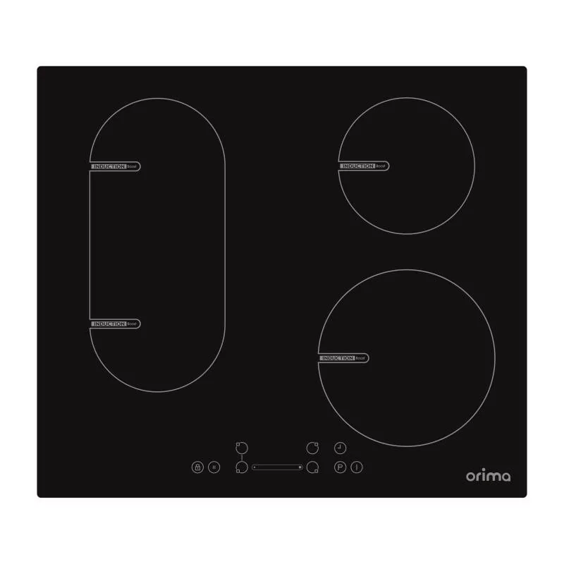 placa-de-inducao-orima-60cm-4-zonas-preta-orp-86-inf Placa de Indução Orima - (60cm - 4 Zonas - Preta) - ORP-86-INF - Image 1
