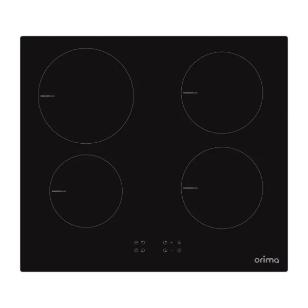 Placa de Indução Orima - (60cm - 4 Zonas - Preta) - ORP-56-IN