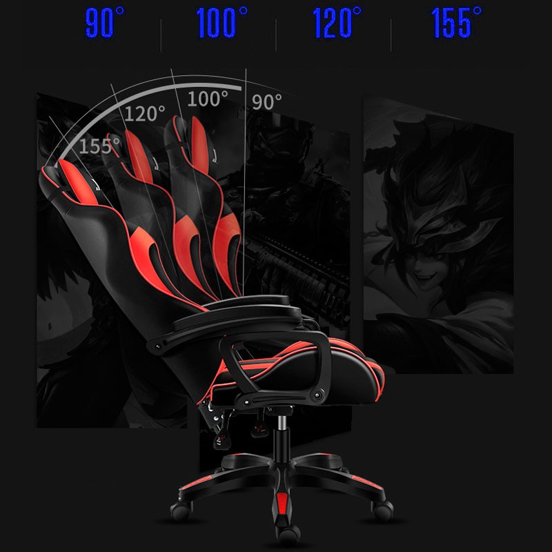 silla_gaming_813_05_ad_l PowerGaming LED RGB Cadeira apoio para pés Preto+Branco - Image 2