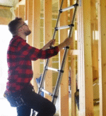 Escada telescópica em alumínio 4,4 m – 15 degraus - Image 3