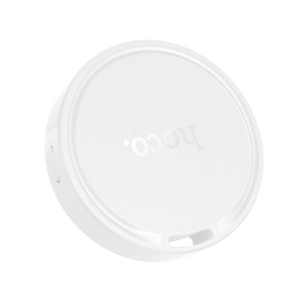 Localizador Hoco E96A branco, compatível com o Google Find My Device