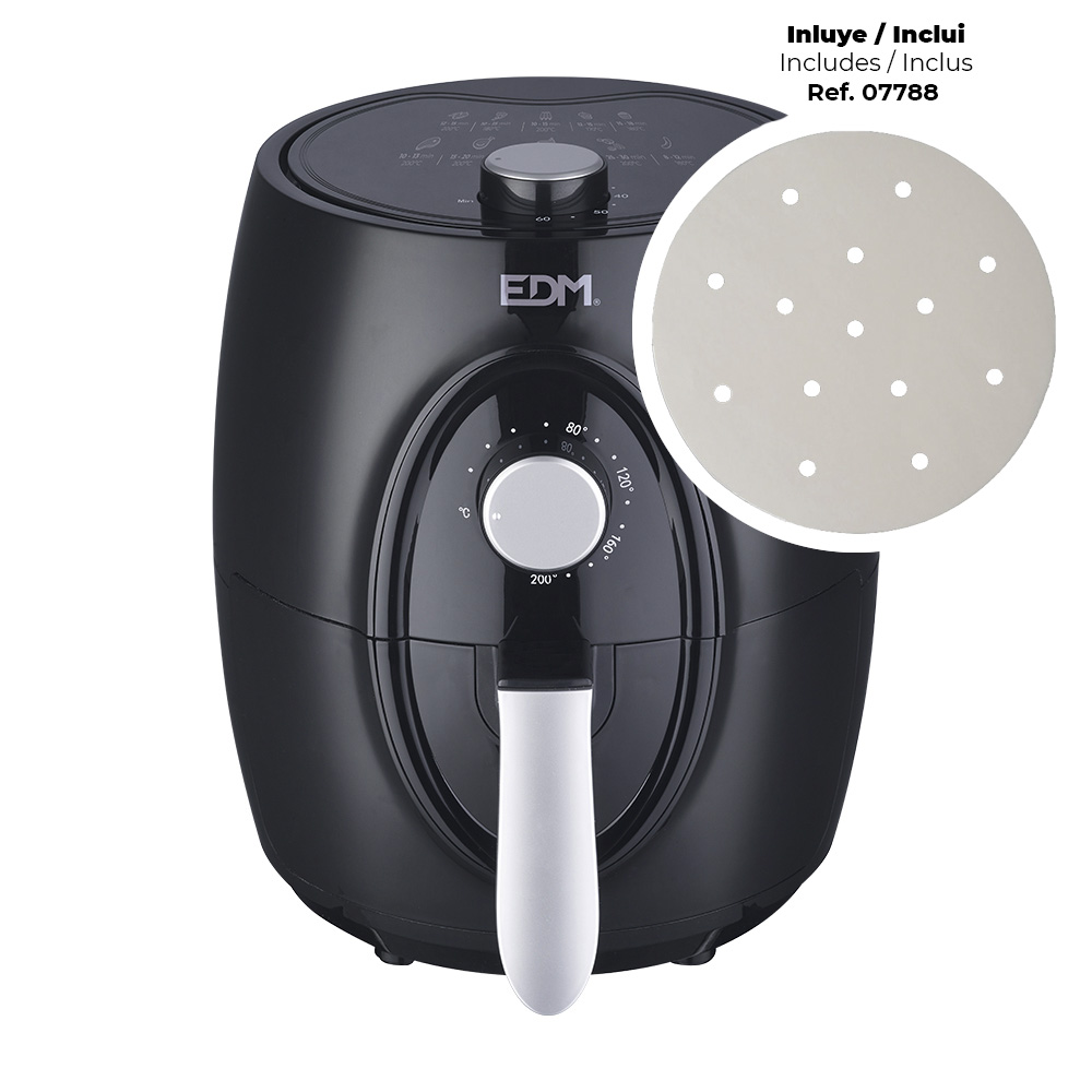 07654.jpg FRITADEIRA DE AR 3,6L 1400W COM CESTO - Image 1