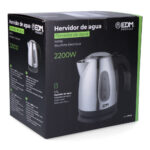 JARRO ELÉTRICO PARA ÁGUA "KETTLE" 2200W 1,7L EDM - Image 2