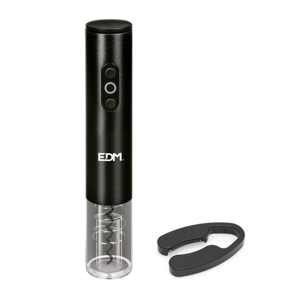 SACA-ROLHAS ELÉTRICO PARA GARRAFAS DE VINHO 4xAA (NÃO INCLUÍDAS) EDM