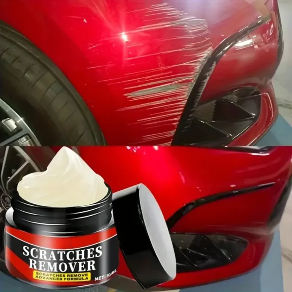 Creme de Polimento e Cera para Reparação de Riscos – Brilho Instantâneo e Proteção