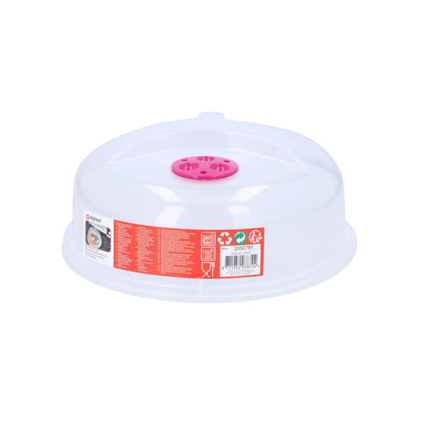 TAMPA PARA MICRO-ONDAS Ø26cm CORES SORTIDAS ALPINA