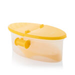 RECIPIENTE PARA COZER MASSA NO MICRO-ONDAS 4 EM 1 COM ACESSÓRIOS E RECEITAS PASTRAINEST V0103301 INNOVAGOODS