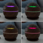 MINI HUMIDIFICADOR DIFUSOR DE AROMAS DARK WALNUT INNOVAGOODS - Image 5