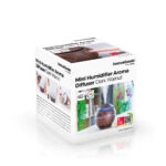 MINI HUMIDIFICADOR DIFUSOR DE AROMAS DARK WALNUT INNOVAGOODS - Image 7