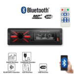 Auto Rádio Bluetooth USB/MP3 com Controlo Remoto