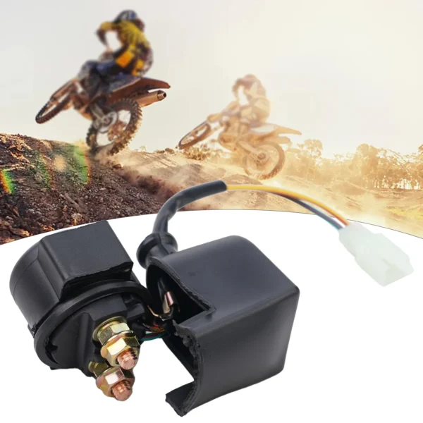 Relé eletromagnético de partida de motocicleta para GY6 49cc 250cc ATV 4 tempos