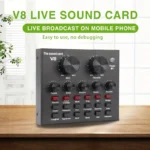 Live Sound Card , Mesa de Transmissões de Live QA-T601 - Image 2