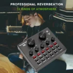 Live Sound Card , Mesa de Transmissões de Live QA-T601