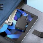 Carregador de celular Hoco Slim USB A + USB C QC3.0 PD 3A 20W N38 preto - Image 8