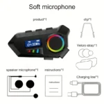 Fones de Ouvido para Capacete – Conforto e Som Nítido na Estrada - Image 5