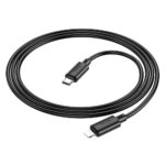 Cabo USB-C para Lightning Hoco PD 2.4A 20W 1 m X88 preto - Image 3