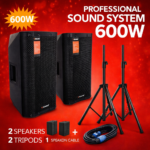 Sistema de Som Amplificado 600W VSOUND