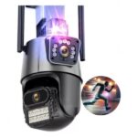 Câmara de Vigilância JORTAN JT-9687 com Alarme e Monitorização Wi-Fi