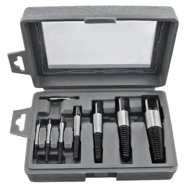 Conjunto de 8 Extratores de Parafusos – M3 a M50
