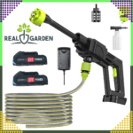 Lavadora de alta pressão sem fio a bateria 2 x Aku 21V 30 Bar 300W - Image 2