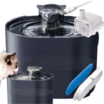 Bebedouro automático silencioso para cães e gatos, 2,2 litros