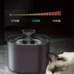 Bebedouro automático silencioso para cães e gatos, 2,2 litros - Image 6
