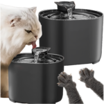Bebedouro automático silencioso para cães e gatos, 2,2 litros - Image 3
