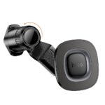 Suporte Magnético p/ Telemovel Veicular compatível com Magsafe Hoco para saída de ar H74, Preto e Cinza. - Image 5