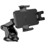 Suporte universal para celular Hoco para para-brisa/painel H37 preto - Image 5