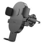 Suporte universal para smartphone Hoco para grade H18, preto. - Image 7