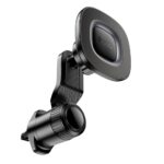 Suporte Magnético p/ Telemovel Veicular compatível com Magsafe Hoco para saída de ar H74, Preto e Cinza. - Image 4