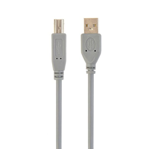 Cabo Gembird USB2.0 A/B 1,8m Cinza