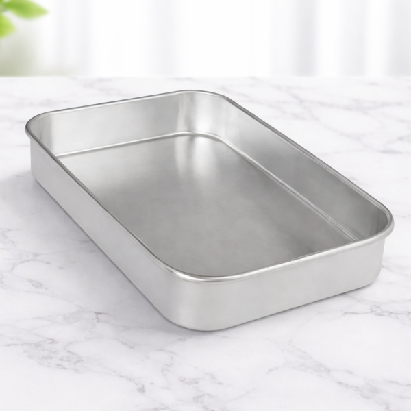 Tabuleiro / Assadeira em Alumínio Retangular