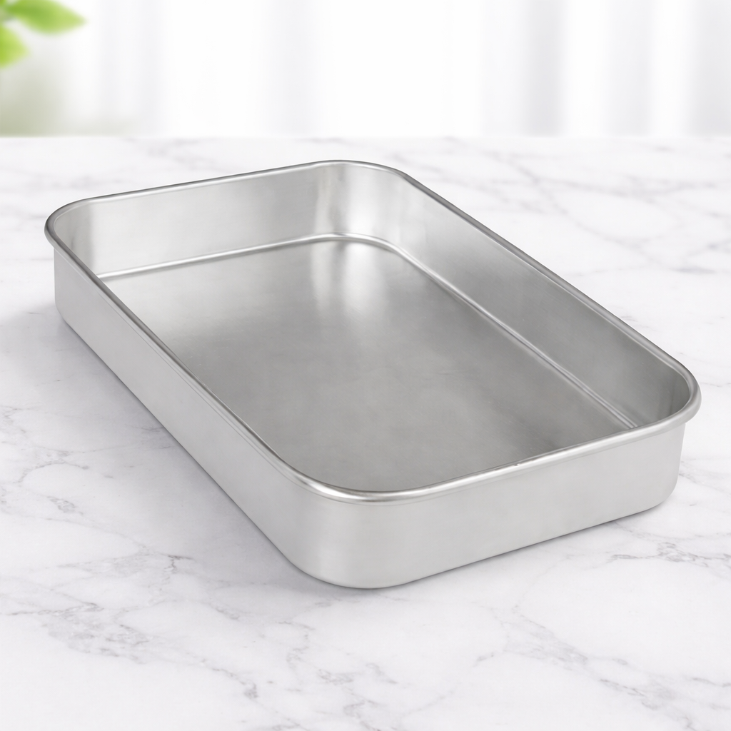 ChatGPT Image 12_01_2026, 18_24_12 Tabuleiro / Assadeira em Alumínio Retangular - Image 1