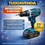 KIT PROFISSIONAL 3 MÁQUINAS A BATERIA 21V – TUDOAVENDA - Image 3