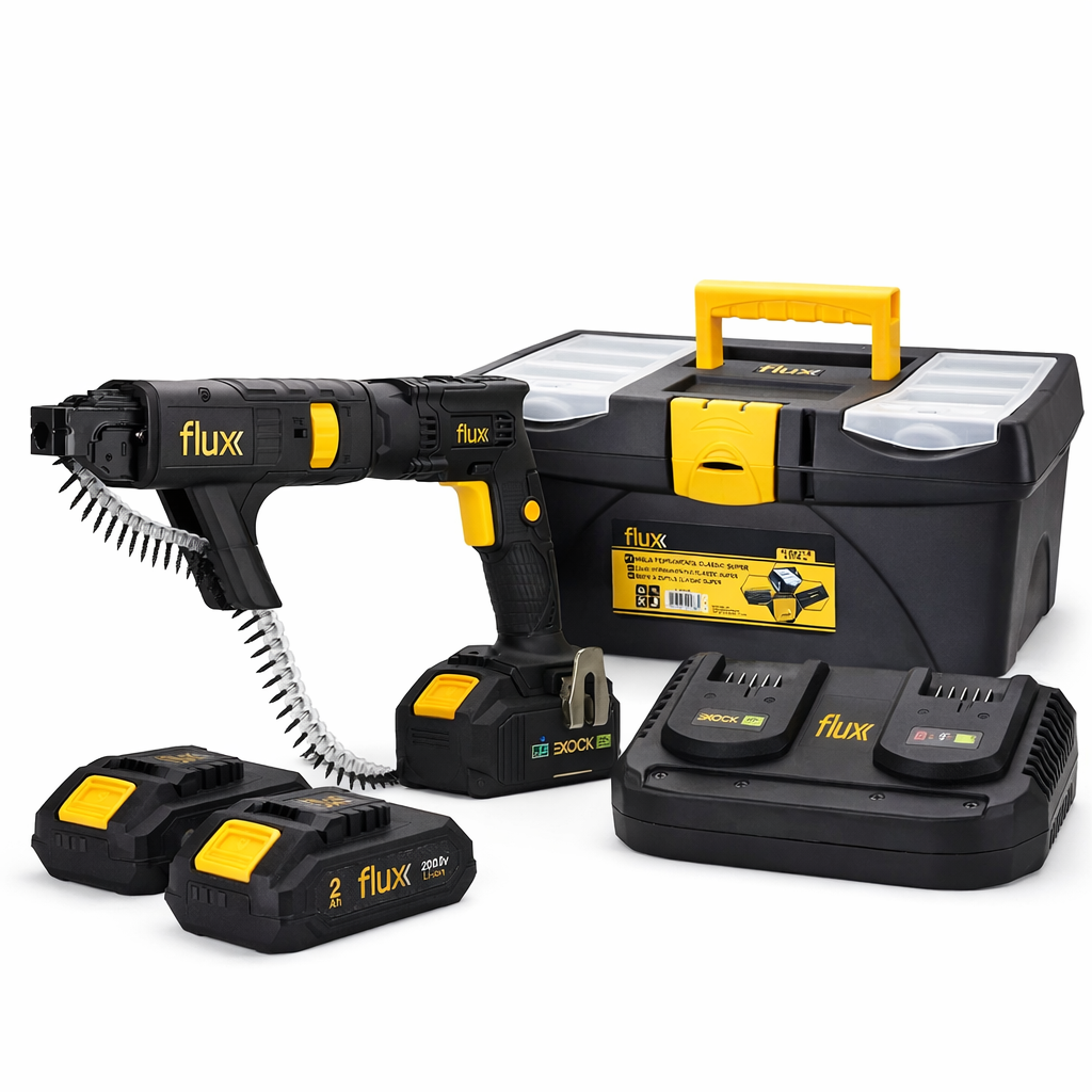 ChatGPT Image 27_01_2026, 18_51_38 Pack Aparafusadora de Gesso + 2 Baterias + Carregador + Oferta de Caixa de Ferramentas - Image 1