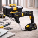 Pack Aparafusadora de Gesso + 2 Baterias + Carregador + Oferta de Caixa de Ferramentas - Image 2