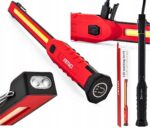 Lâmpada COB para oficina, 150/300 lúmens, 1800 mAh, montagem com 1 ímã e ganchos. - Image 2