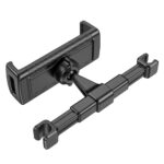 Suporte para Telemovel/Tablet para encosto de cabeça (4,7" - 12,9") - Hoco CA121 Preto - Image 5