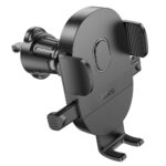 Suporte universal para smartphone Hoco para grade H18, preto. - Image 6